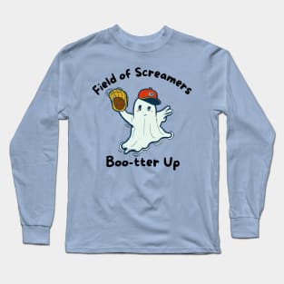 Baseball ghost Long Sleeve T-Shirt